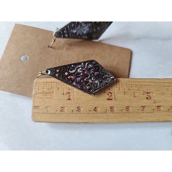 Polymer Clay Dangling Pierced Earrings New - Picture 8 of 10